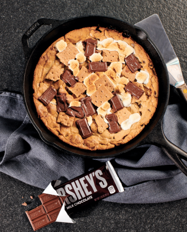 Jumbo s'mores cookie